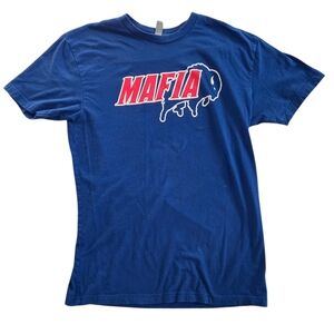 Buffalo Bills Mafia Blue Short Sleeved T-shirt